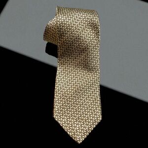 VTG DONNA KAREN NEW YORK WOVEN SILK TIE